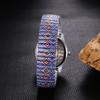 Cute Retro Analog Display with Numeric Waterproof Quartz Stainless Steel Adjustable Length Perfect for or As a Gift for Her Bohemian-Style Women's