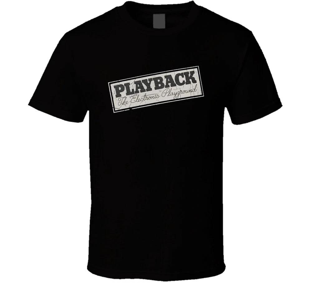 

Playback-the Electronic Playground T Shirt S