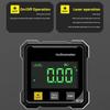 4-Side Magnetic Digital Angle Gauge With Laser Electronic Protractor Horizontometer Inclinometer Angle Ruler Slope Measuring