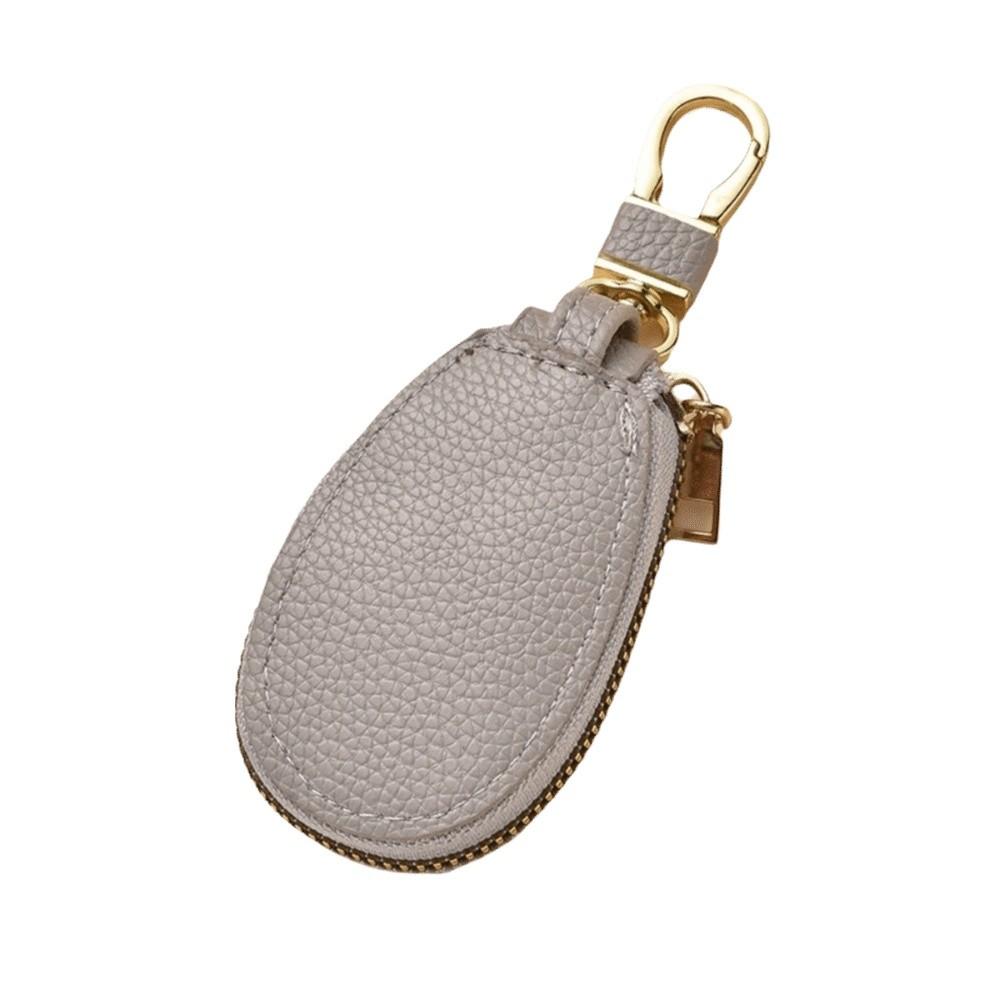 Luxury Car Key Bag Large Capacity Keychain Holder Universal Leather Key Case  Unisex