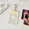 Hanging Decoration Photo Photocard Frame Love Heart Pendant Card Protective Case  Card Decor