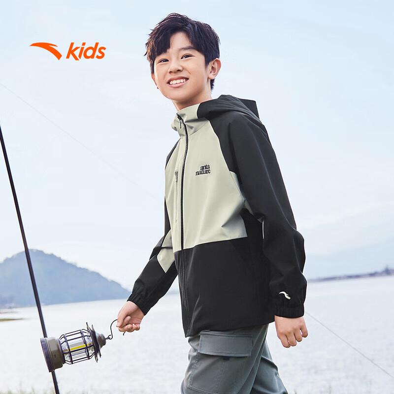 Anta Kids 2025 Spring/Autumn Windproof Softshell Jacket
