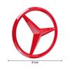 188/210MM Car Front Grille Badge Decal Cover Emblem Stickers Auto Accessories  For Mercedes-Benz C500 C200 C300 A B C E GLA CLA GLK GL ML GLE