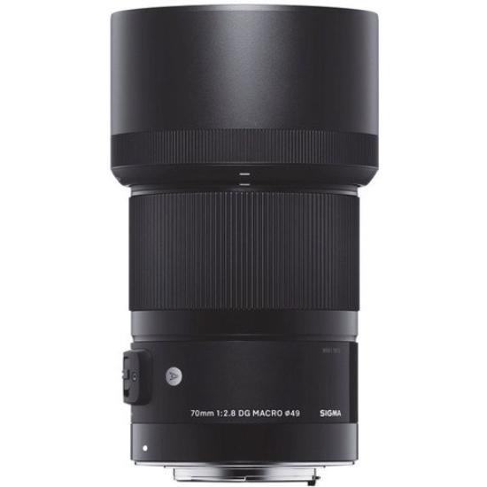 Sigma 70mm DG Macro Lens for Canon EF Single Focus Art SLR Cameras F/2.8 Mount, Telephoto, Full-Frame