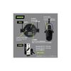 Shure MV7+ Podcast Microphone, Black (MV7+-K): OBS Certified, Dynamic Cardioid Unidirectional Microphone with USB-C and XLR Wired Connection, Noise