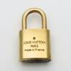 Used LOUIS VUITTON Cadena Key set No.317 metal gold padlock