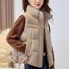 Fashion Winter Women's Vest Hooded Thick Warm Casual Sleeveless Jackets Woman Short Coat