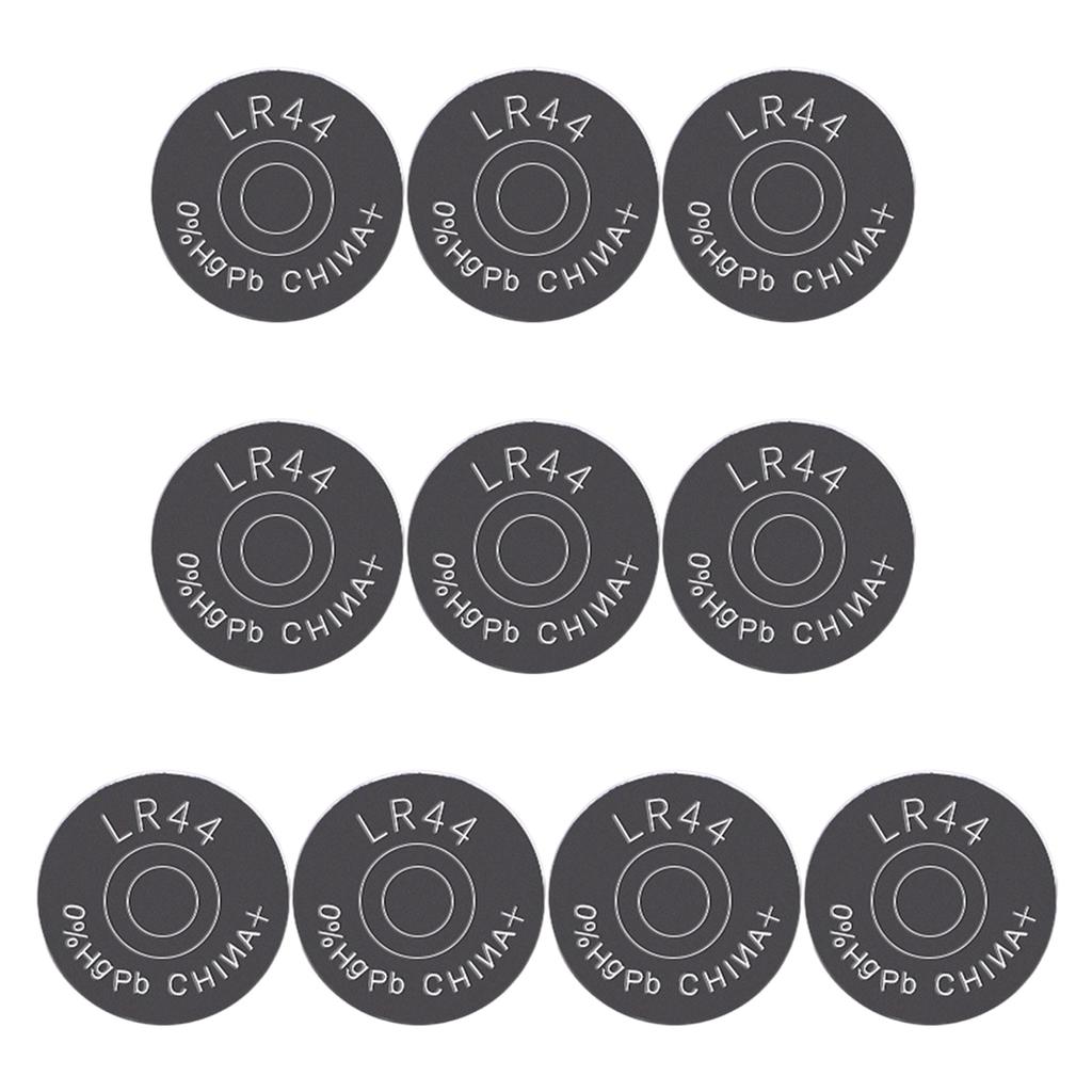 10Pcs LR44 AG13 357 357A A76 GPA76 Battery 1.5V Button Cell Battery Replacement for Toys Watch Electronic Devices