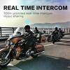 Motorcycle Earphones Helmet Headset Bluetooth 5.4 Headphones Wireless Motor Headset Bike Earphone Handsfree Stereo Earbud