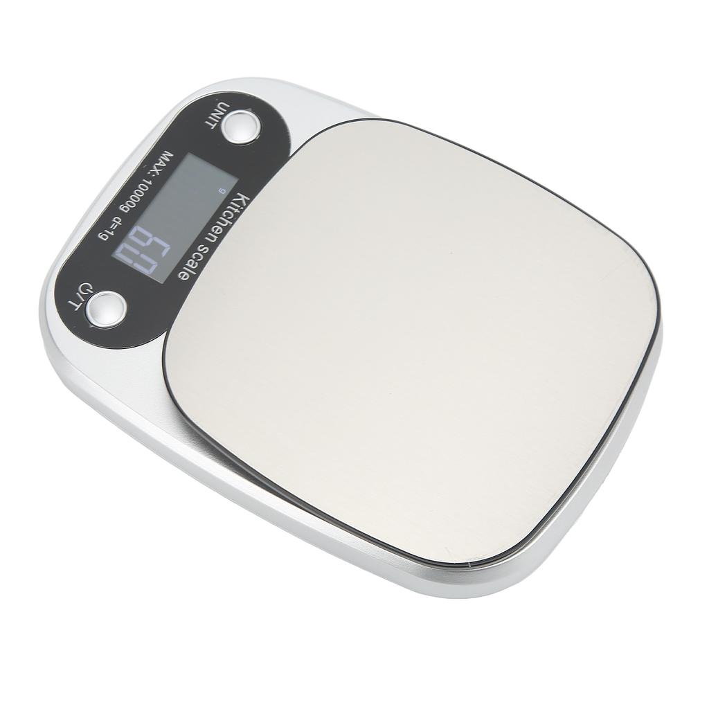 Kitchen Food Scale High Accuracy Fast Cleaning LED Screen Blue Backlight for Baking Cooking