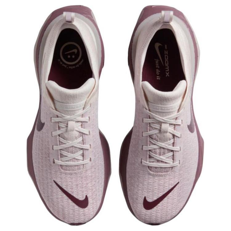 Nike ZoomX Invincible Run 3 Phantom Burgundy Crush Sneakers casual DR2615-010