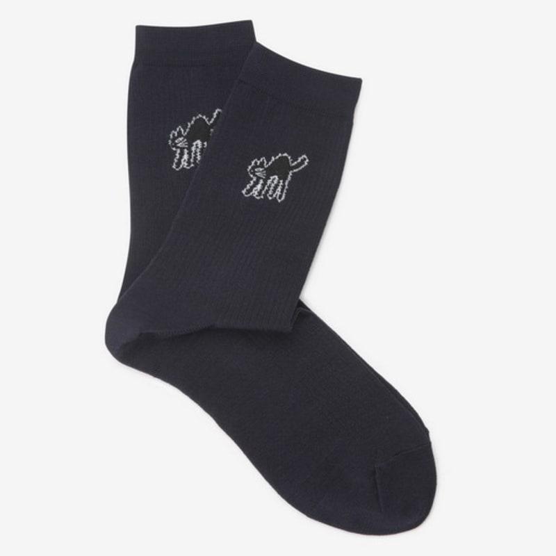 LUVM MITCHI LONG SOCKS 2_NAVY