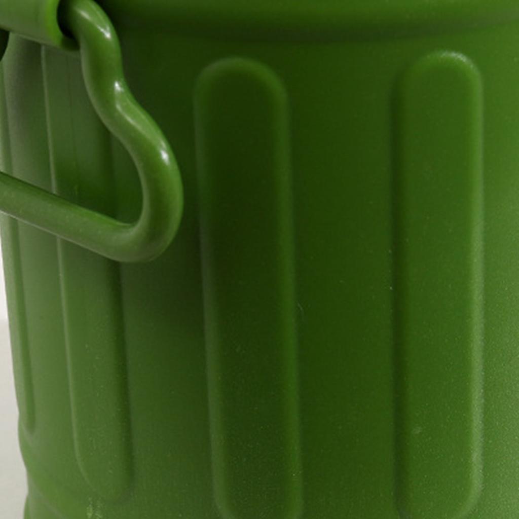 Pen Holder Pencil Bucket Plastic Makeup Brush Organizer Desktop Stationary Supplies Container with