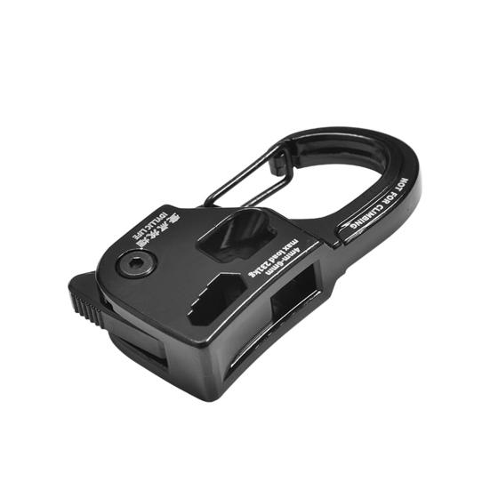 Aluminum Alloy Tent Rope Tensioner Rustproof Strong Load-bearing Lightweight Portable Tent Cord Adjuster