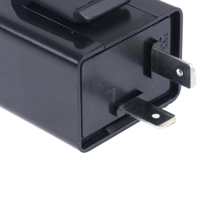 2 Pin Motorcycle Led Flasher Relay 12V Turn Signal Light Blinker Flasher Relay