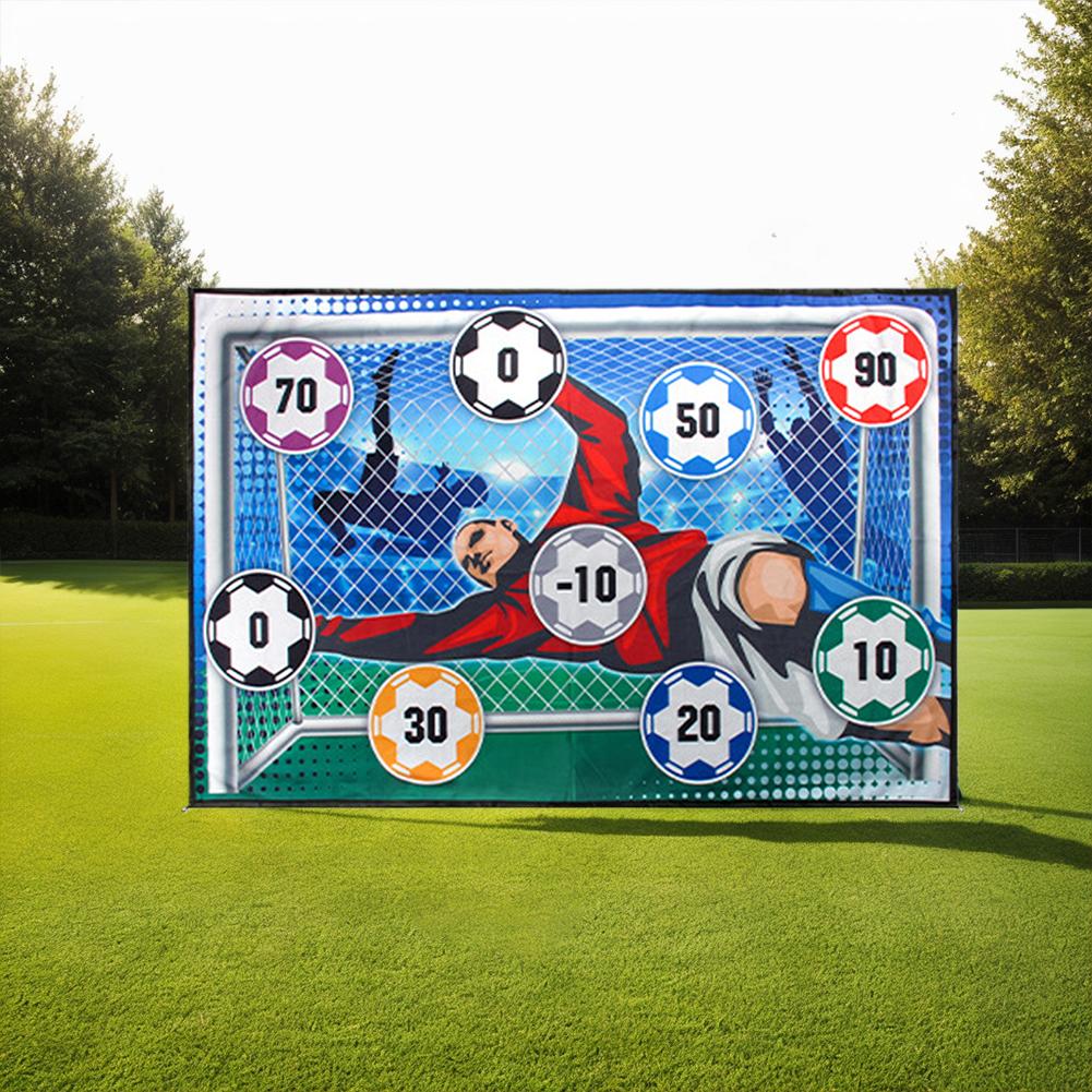 100cm Soccer Games with Adhesive Balls Toss Soccer Goal Game Mini Soccer  Games Set for Birthday Christmas Gifts
