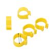 100Pcs Plastic Chicken Ankle Rings Reusable Poultry Feet Rings Duck Leg Bands  For Breeding Ducks