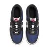 Nike Zapatillas para Niños Air Force 1 GS Malla Azul Marino Medianoche Negro Azul Blanco Rojo Universidad HJ9201-400