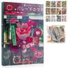 Japanese Retro Style Cartoon Anime Stickers Set, 45 Pieces Vintage Design, Perfect for Scrapbooking and Decoration