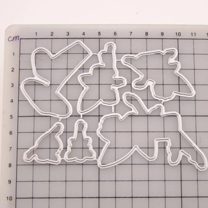 Fairy Metal Embossing Cutting Dies and Stamps for Scrapbooking Hand-In DIY Album Decoration Card.