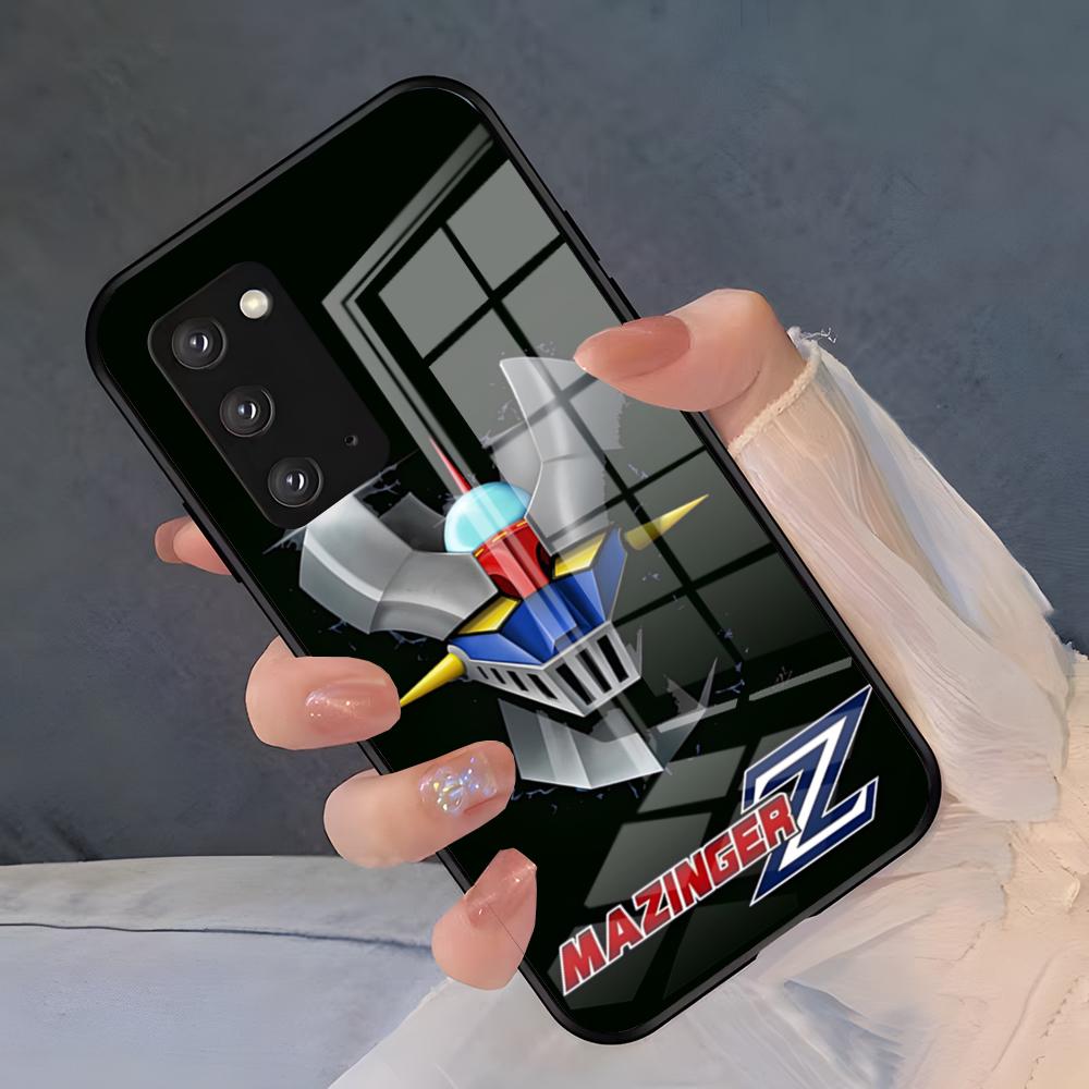 Anime M-Mazinger Z Phone Case For Samsung S26 S25 Plus S20 S20 Plus S22 Ultra S23 FE S21 Plus S21 Ultra Glass Cover