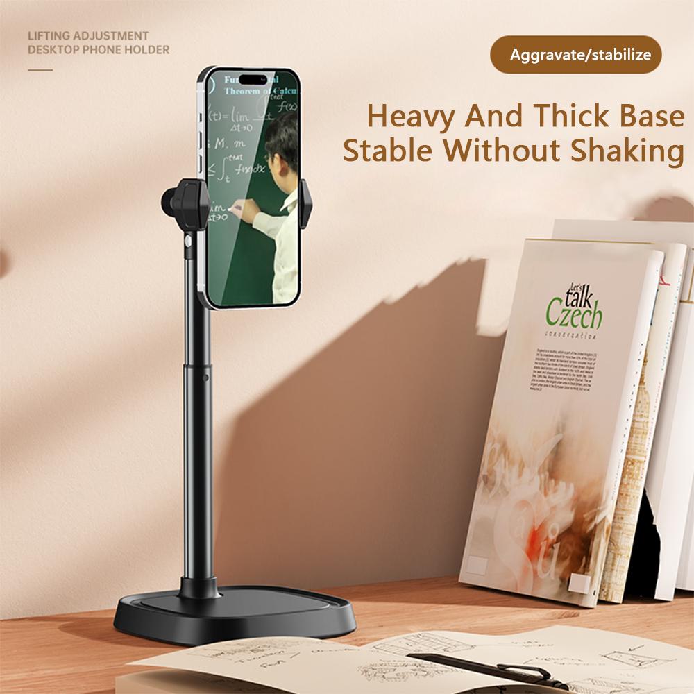 Adjustable Retractable Phone Stand For iPhone Xiaomi Huawei Redmi Live Broadcast Cell Phone Support Desk Stand Phone Accessories