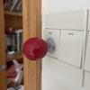 1PC Ceramic Handle Simple Colorful Single Hole No Punch Handle - for Wardrobe Drawer Cabinet Handle Bottle Cap Carry Handle