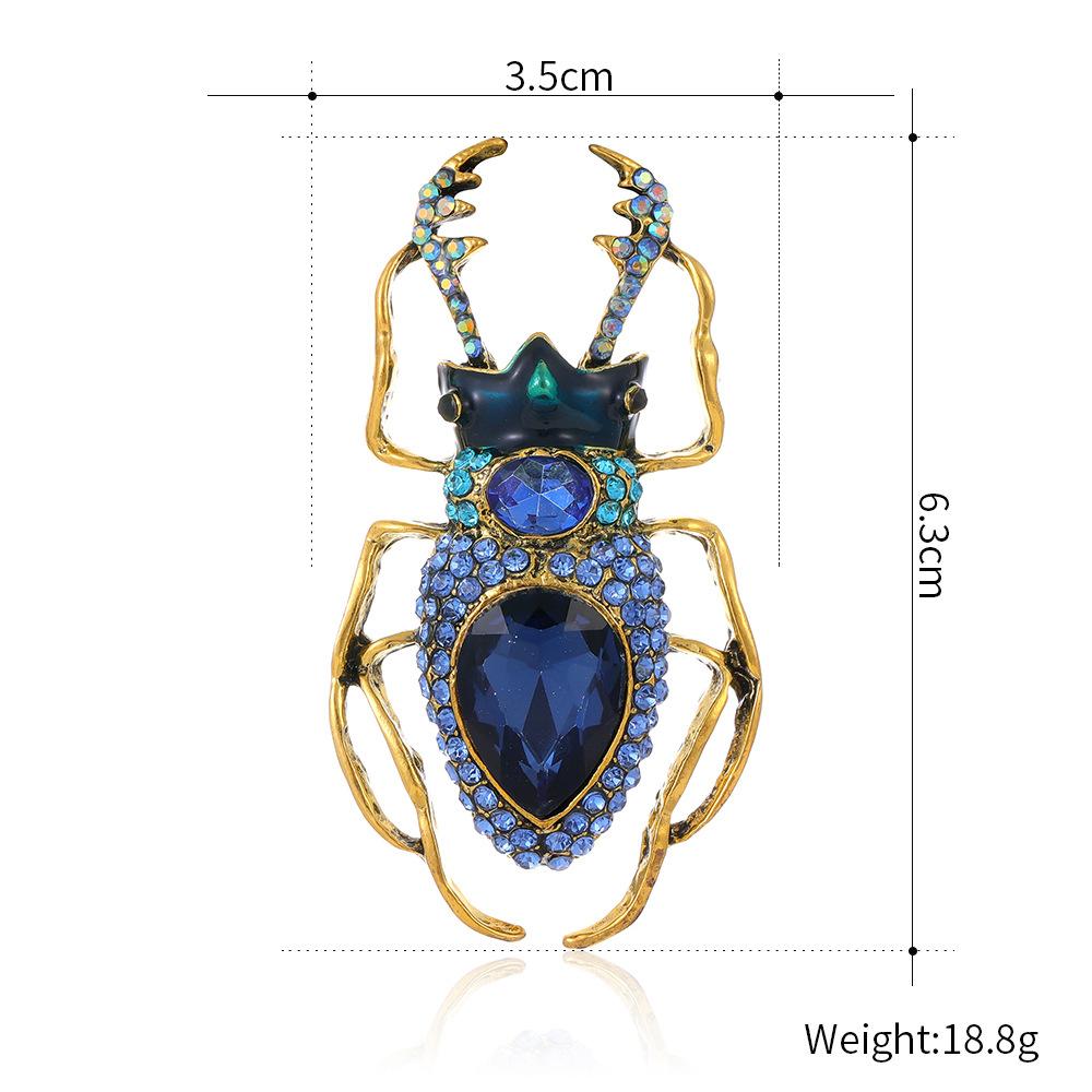 Hot Selling Creative Insect Brooch Multicolor Animal Series Pins There are Beetle Snail Series Pin Accessories