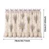 Cotton Blend Stove Cover Skirt Charming Farmhouse Stove Skirt Rustic Oven Curtain  Home