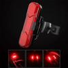 1Pc New Bicycle Smart Auto Brake Sensing Light Waterproof LED Charging Cycling Taillight Bike Rear Light Warn Bicycle Taillight