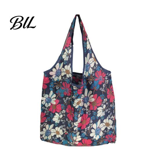 Borsa della Spesa Salvaspazio Pieghevole Grande Riutilizzabile per la Spesa con Custodia Portatile Leggera Senza Plastica Borsa a Mano Ecologica Lavabile Borsa a Telo per Esterno