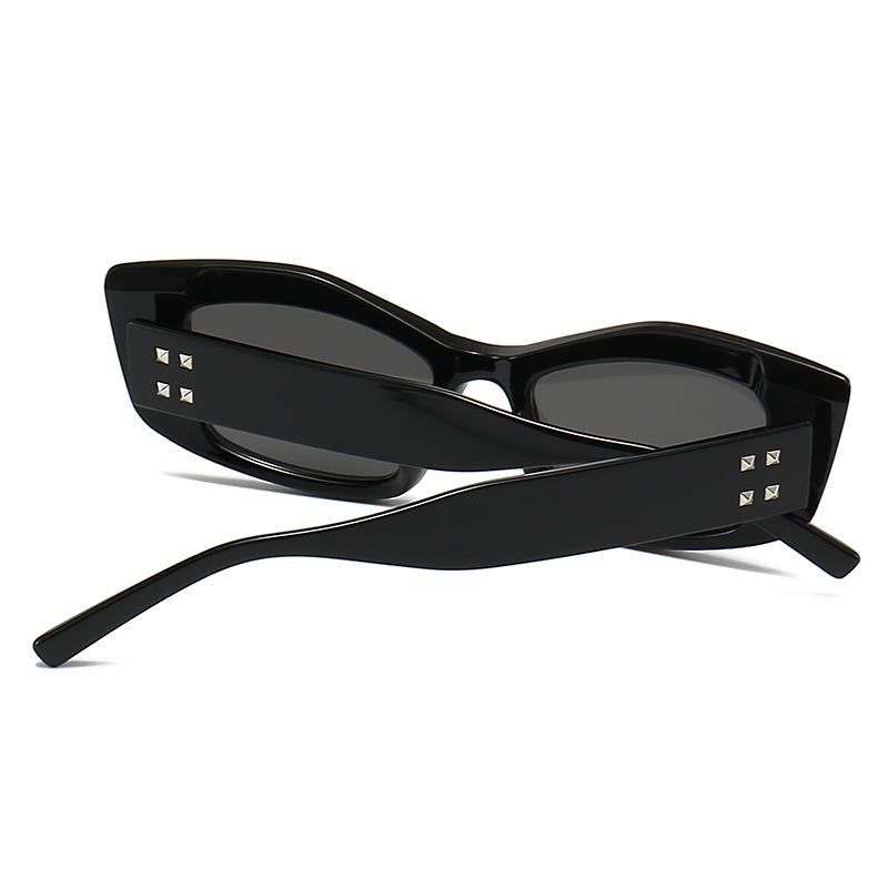 Foreign Trade Cross-Border Popular Sunglasses for Men with Rice Nails European and American Street Photography Ins Popular Model