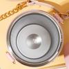 Stainless Steel 304 Bouncing Cover Vacuum Flask, Coffee Thermos Mug, Creative Girls Straw Thermos Cup, Water Bottle
