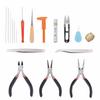 Accessories Black Bag Jewelry Repair Tools Set Jewelry Making Kit Jewelry Findings Pliers Supplies