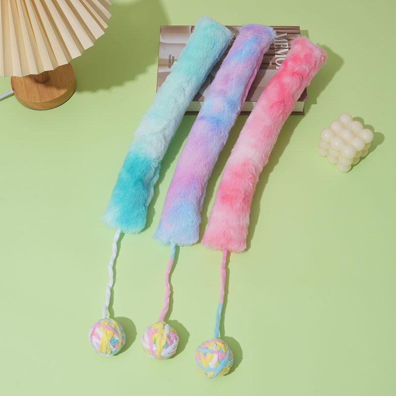 Interactive Plush Catnip Toy with Bell - Durable Sound-Making Chew Pillow for Kittens