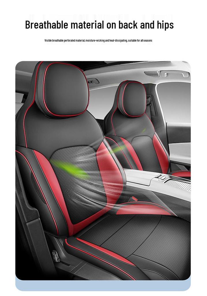 Full Coverage Leather Seat Cover for 23-25 Lynk&Co 08 - Four Seasons Use