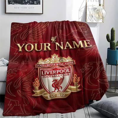 Custom Name,LFC Glory Era, Printed Flannel Blanket, Soft Throw for Bedroom Sofa, Washable, Christmas Present, Great Gift.