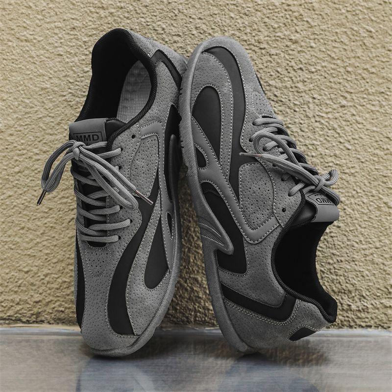 

Трендовое обновление удобные универсальные туфли Forrest Gump с мягкой подошвой осень 2025 года новые дышащие пары высококачественных кожаных модных туфель 44