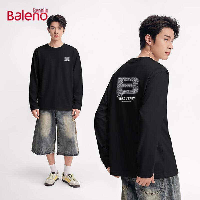 Baleno Men s Pure Cotton Long Sleeve T-Shirt L