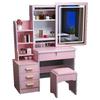 Multifunctional Compact Vanity with Storage Cabinet