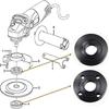 1Set M14 Thread Replacement Angle Grinder Metal Pressure Plate Inner Outer Flange Nut Set Tools for 14mm Spindle Thread