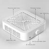 120W Manicure Vacuum Collector Turbine Dust Collector Machine US/EU/UK Nail Dust Collector  DIY