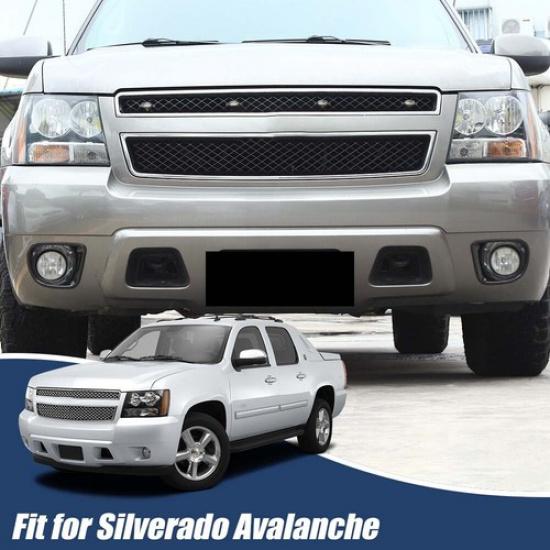 Carbon Fiber Front Left&Right Fog Light Frame Trim For Avalanche & Tahoe 2007-13