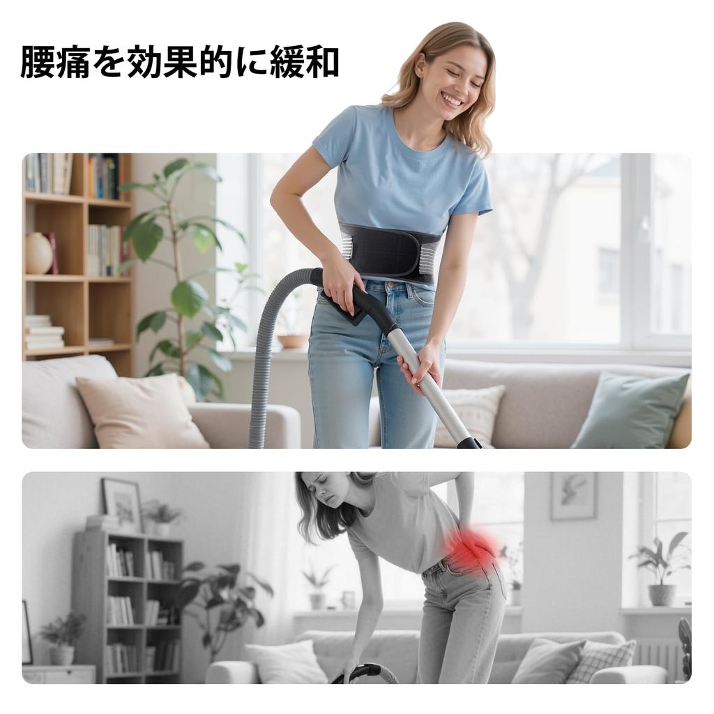 Von Physiotherapeuten empfohlener Lendenwirbelstützgürtel Stärkere Unterstützung Hohes Lendenwirbelkorsett mit doppelten Stäben Bequem Stark Einfach An- und Ausziehen