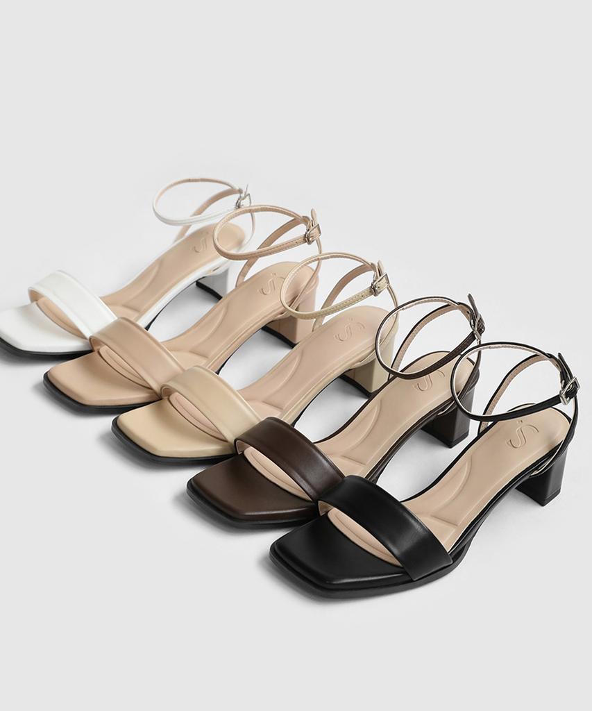 Sappun Vianna Square Sandal Heels (5Cm)