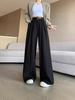 Spring High-Waisted Wide-Leg Loose Fit Pants
