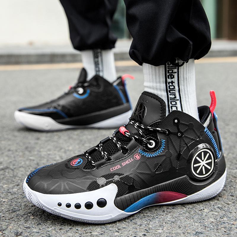 Wade Phantom Basketball Shoes Autumn and Winter Blitz Sports Student Shock Absorption and Wear-resistant Kobe Actual Sneakers