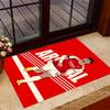 Ronaldo's Iconic Celebration Themed Anti-Slip Rugs - Polyester Home Decor, Suitable for Bedrooms, Living Rooms, Doorways, Studios, and Decorations