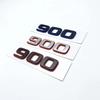 3D ABS Kleurblok 700 800 900 Naambord Badge Emblem Kofferbak Sticker Voor Mercedes Benz Brabus AMG W463 W464 G500 G63 JGS2