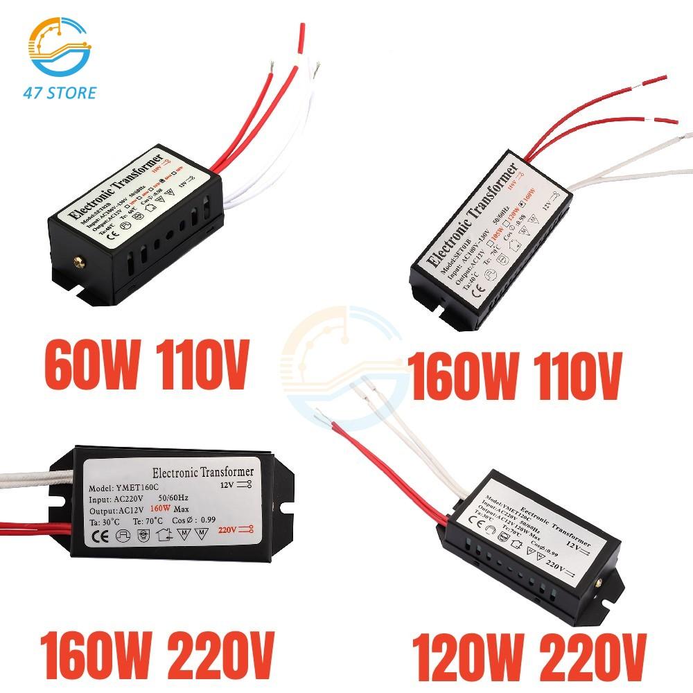 AC110V/220V To 12V Step Down Voltage Converter Power Halogen Lamp Lighting Transformer Regulator LED Driver for Ceiling Cabinet